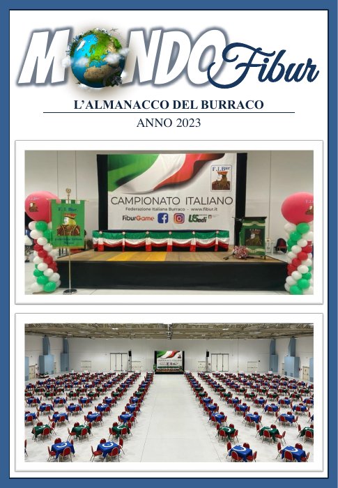 Copertina Mondo FIBUR - Almanacco 2023